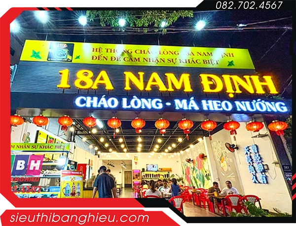 Bảng Hiệu Quán Cháo Lòng