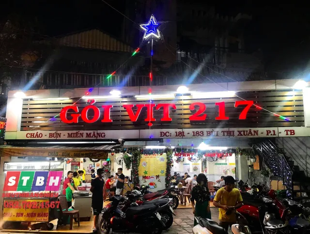 Bảng hiệu cháo vịt sang trọng phù hợp nhiều mô hình quán