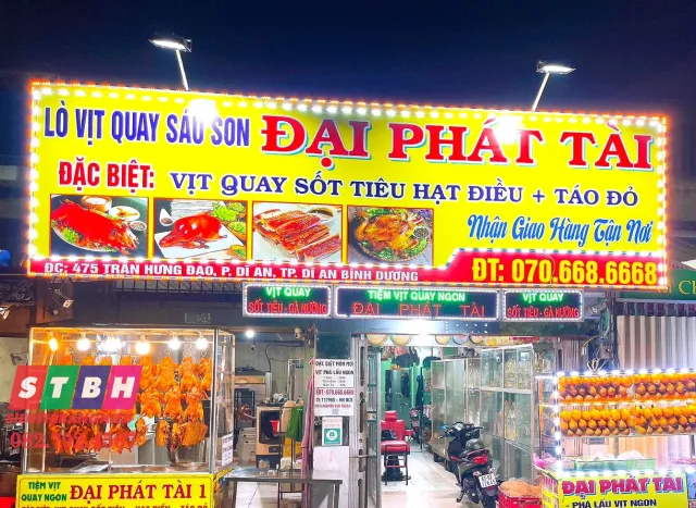 Bảng hiệu tiệm vịt quay thi công nhanh giúp sớm đi vào hoạt động