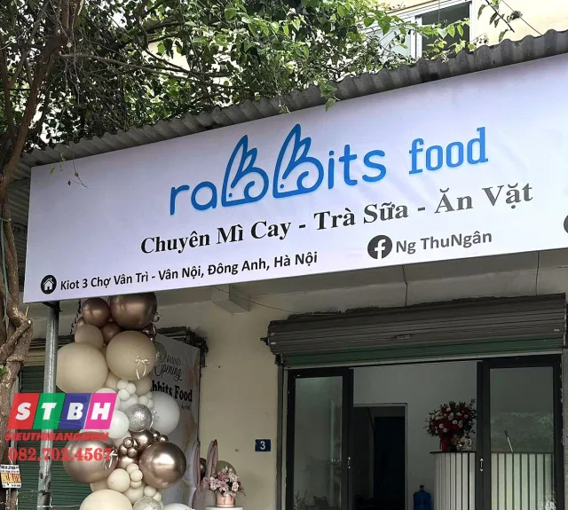 Bảng hiệu đồ ăn vặt giá rẻ nhưng vẫn đảm bảo thẩm mỹ