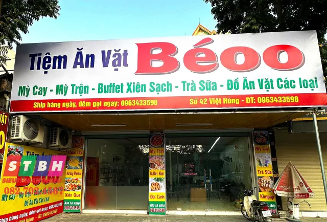 Bảng hiệu đồ ăn vặt giá rẻ tối ưu chi phí mở quán