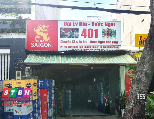 Bảng hiệu đại lý bia nước ngọt giá rẻ phù hợp nhiều mô hình