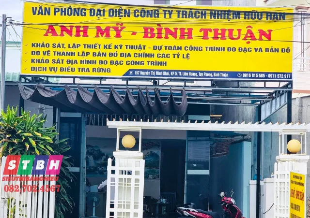 Bảng hiệu văn phòng đại diện giá rẻ, làm nhanh, đúng tiến độ