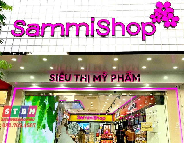 Bảng hiệu shop mỹ phẩm uy tín được nhiều chủ shop lựa chọn