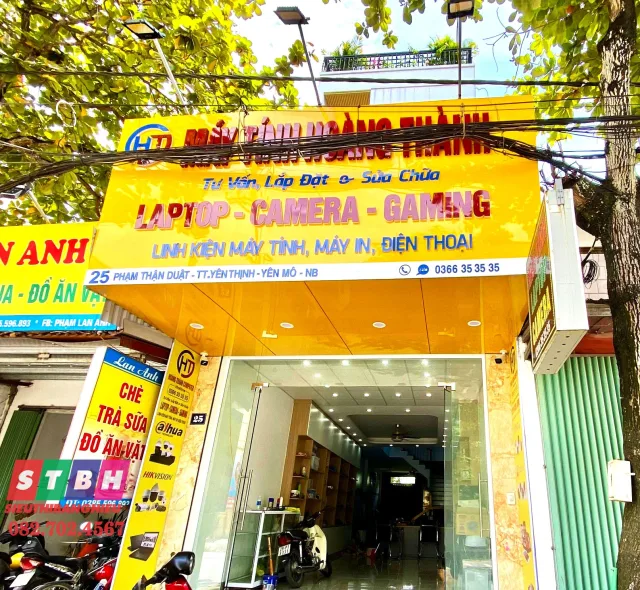 Bảng hiệu camera đẹp sang trọng dễ nhận diện