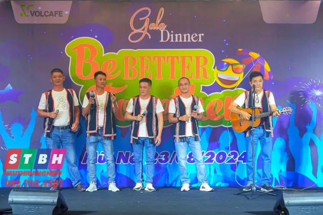 Backdrop Gala Dinner chuyên nghiệp uy tín cho tiệc cuối năm