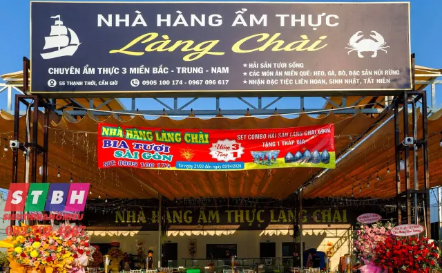 Bảng hiệu Cần Giờ đa dạng mẫu mã, thi công nhanh, độ bền cao