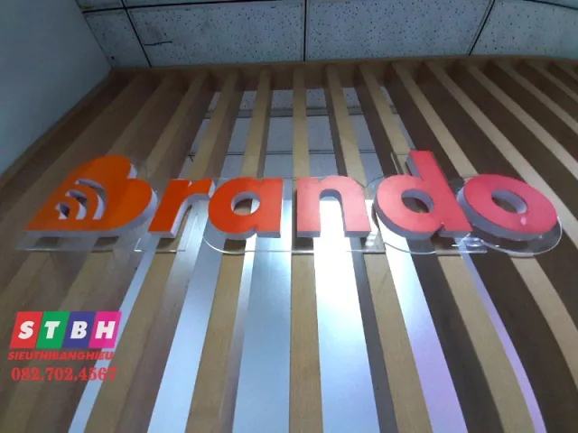 Logo mica quảng cáo đẹp giá rẻ uy tín thi công nhanh