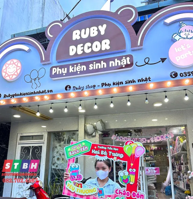 Bảng Hiệu Shop Phụ Kiện đẹp hiện đại