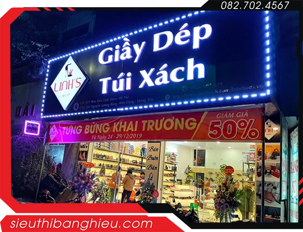 20+ Mẫu Bảng Hiệu Shop Túi Xách Đẹp Và Sang Trọng