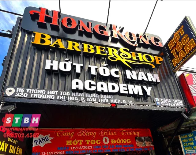 Bảng Hiệu BarberShop đẹp chuyên nghiệp