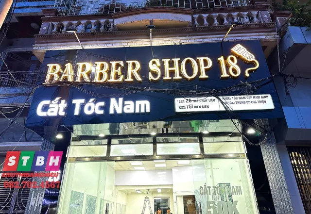 Bảng Hiệu BarberShop chuyên nghiệp nổi bật