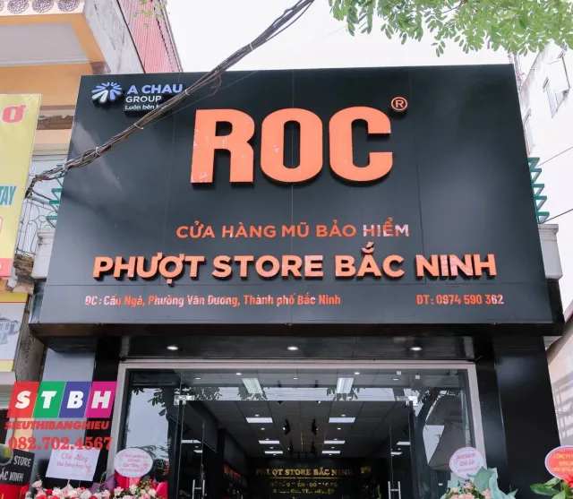 Bảng Hiệu Shop Nón thiết kế đẹp thi công nhanh chóng