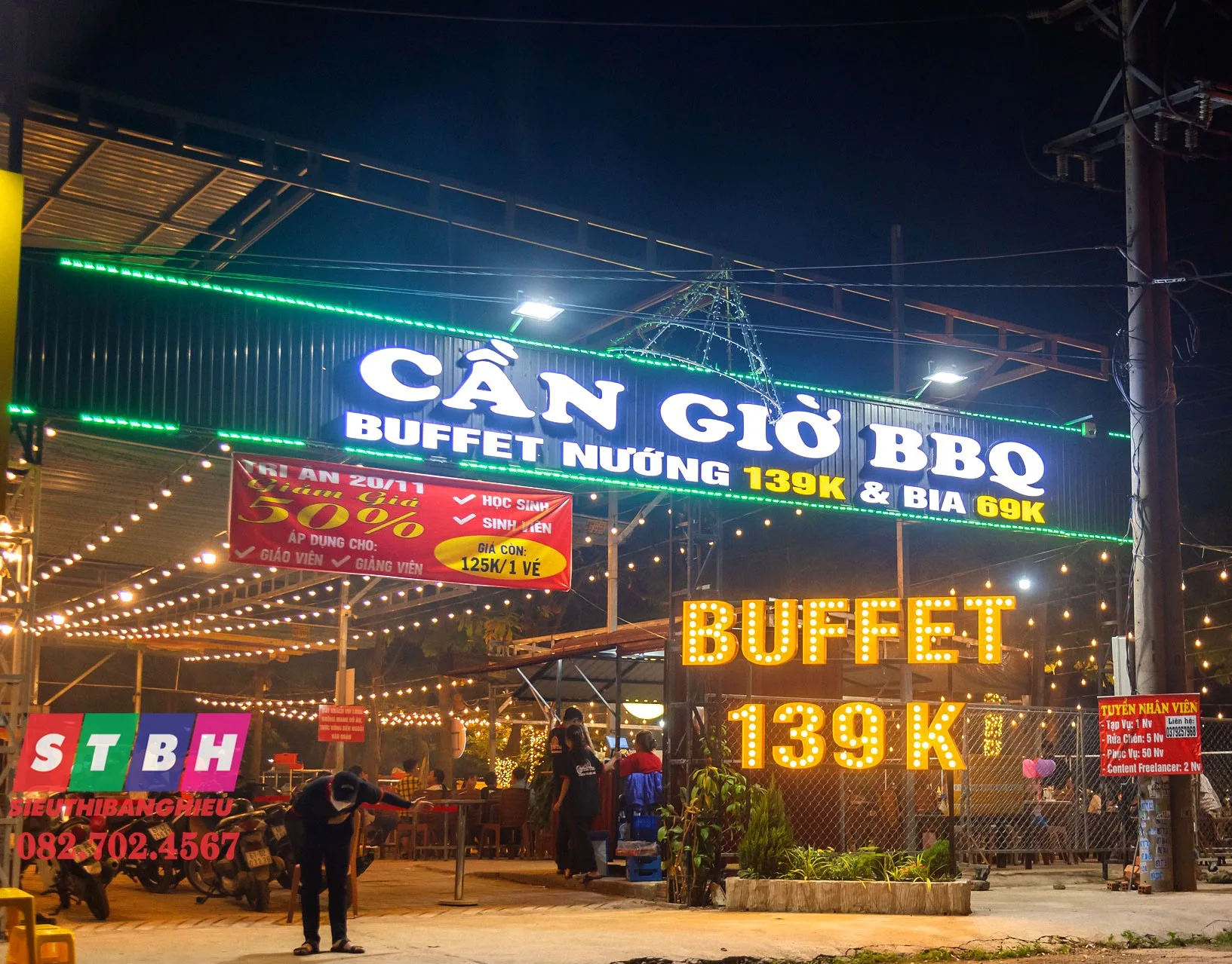 Bảng hiệu quảng cáo Cần Giờ đẹp và nổi bật