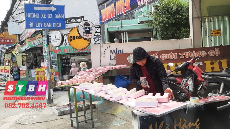 Xưởng thi công Siêu Thị Bảng Hiệu