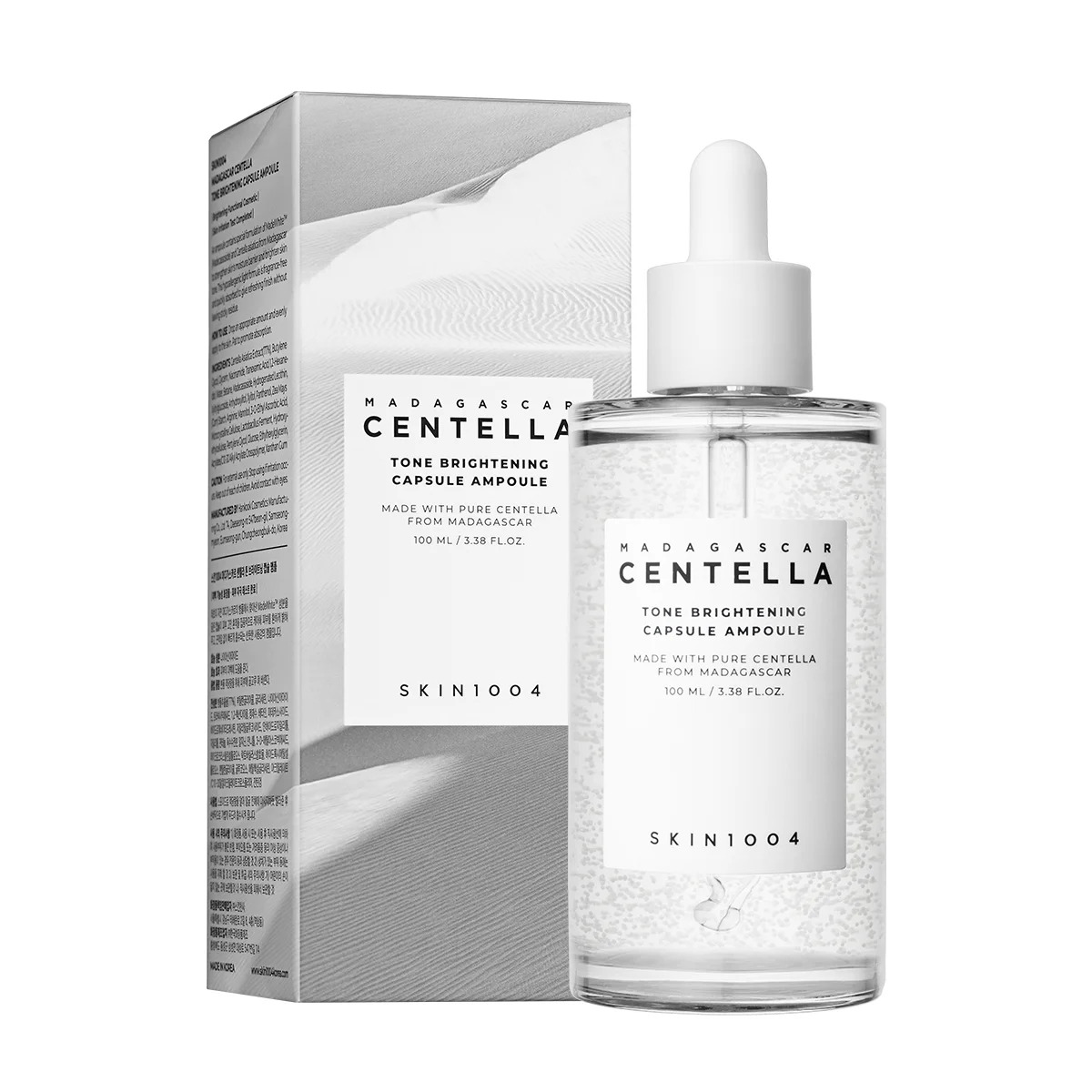 SKIN1004 Madagascar Centella Tone Brightening Capsule Ampoule – Niacinamide & Tranexamic Acid Serum, 100ml