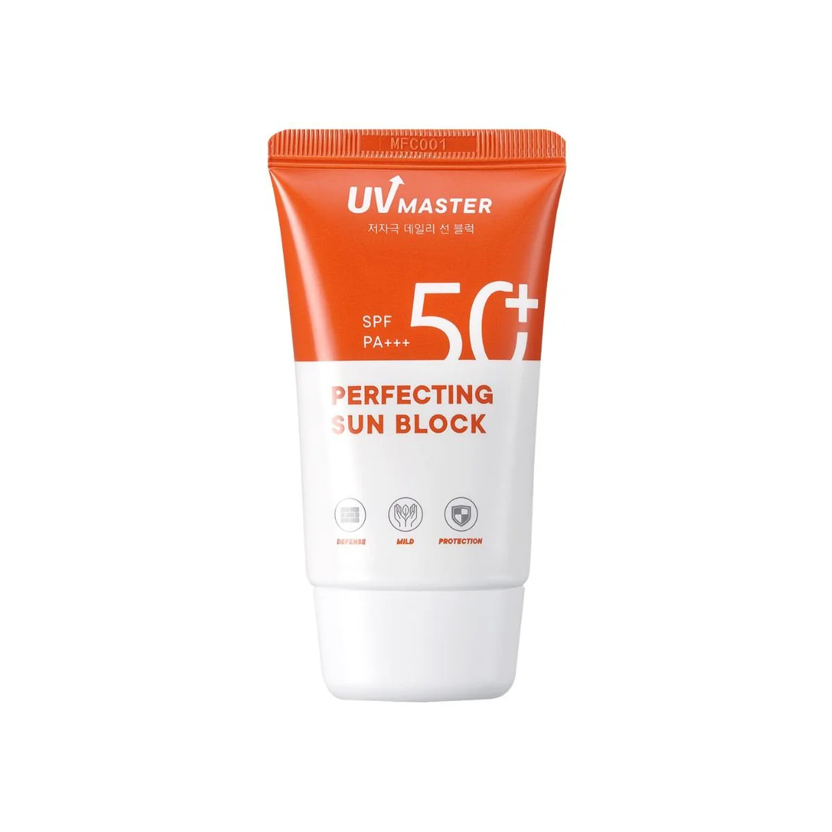 TonyMoly UV Master Perfecting Sun Block SPF50+ PA+++ Waterproof Sunscreen for Face & Body - 50ml