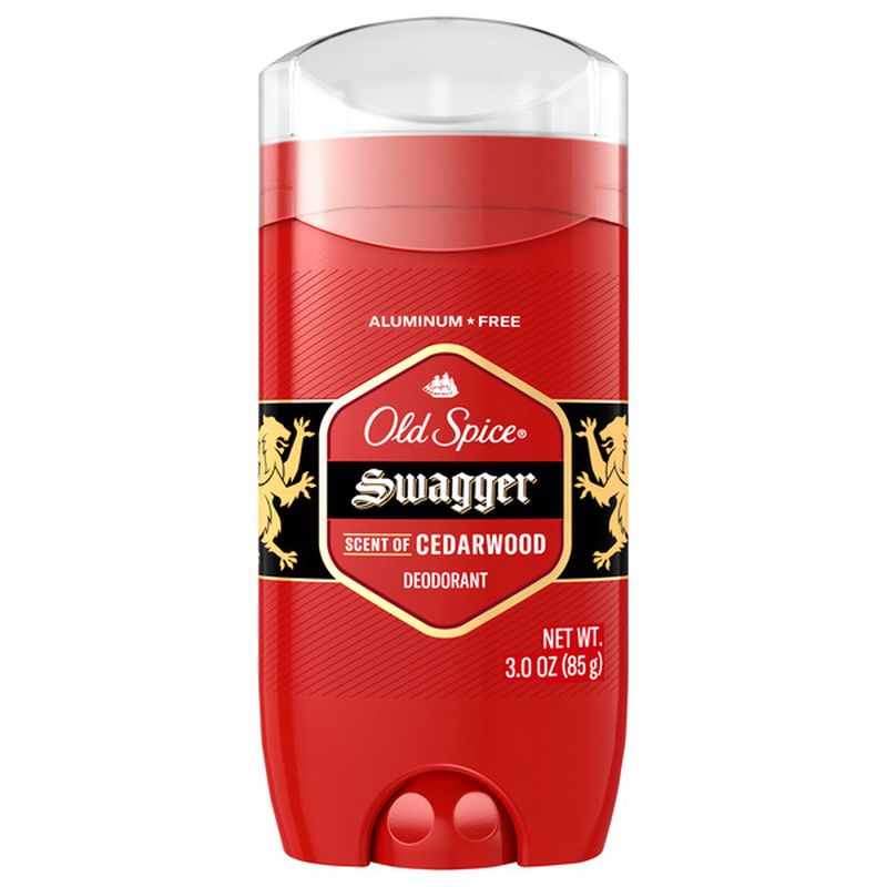 Old Spice Swagger Cedarwood Deodorant, Lime & Cedarwood Scent for Men - 85g