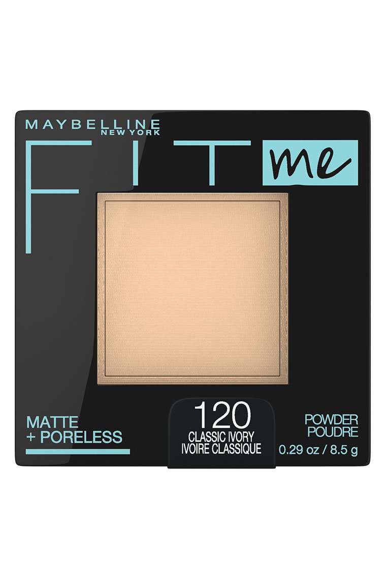 Maybelline New York Fit Me Matte and Poreless Compact Pressed Powder, Oil-Control Finish for Normal to Oily Skin, 8.5g
