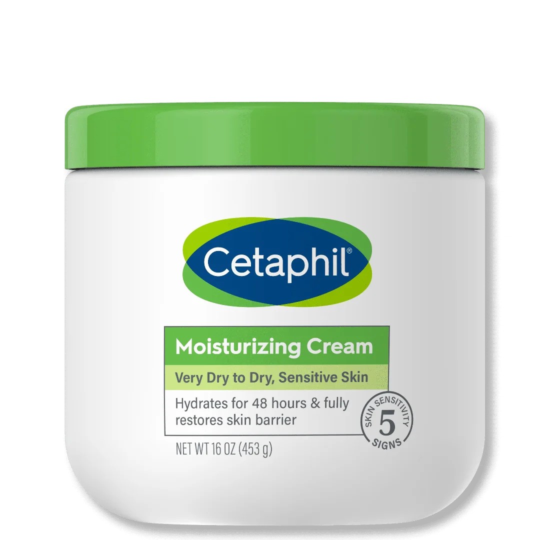 CeraVe Moisturizing Cream for Dry to Very Dry Skin, with Ceramides & Hyaluronic Acid, 453g