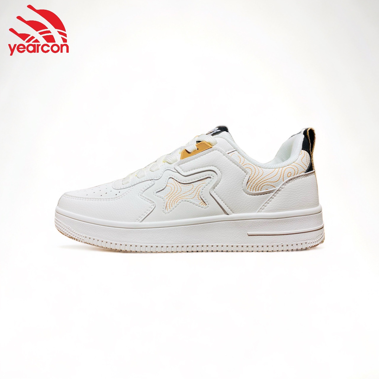 Yearcon Skateboard Shoes for Men - Sturdy Casual Sneakers