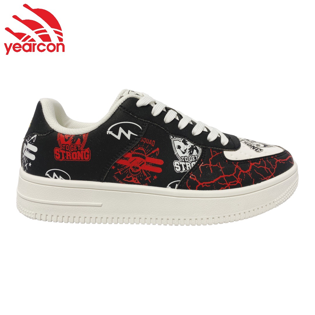 Yearcon Skateboard Shoes for Men - Classic Low-Top Sneakers