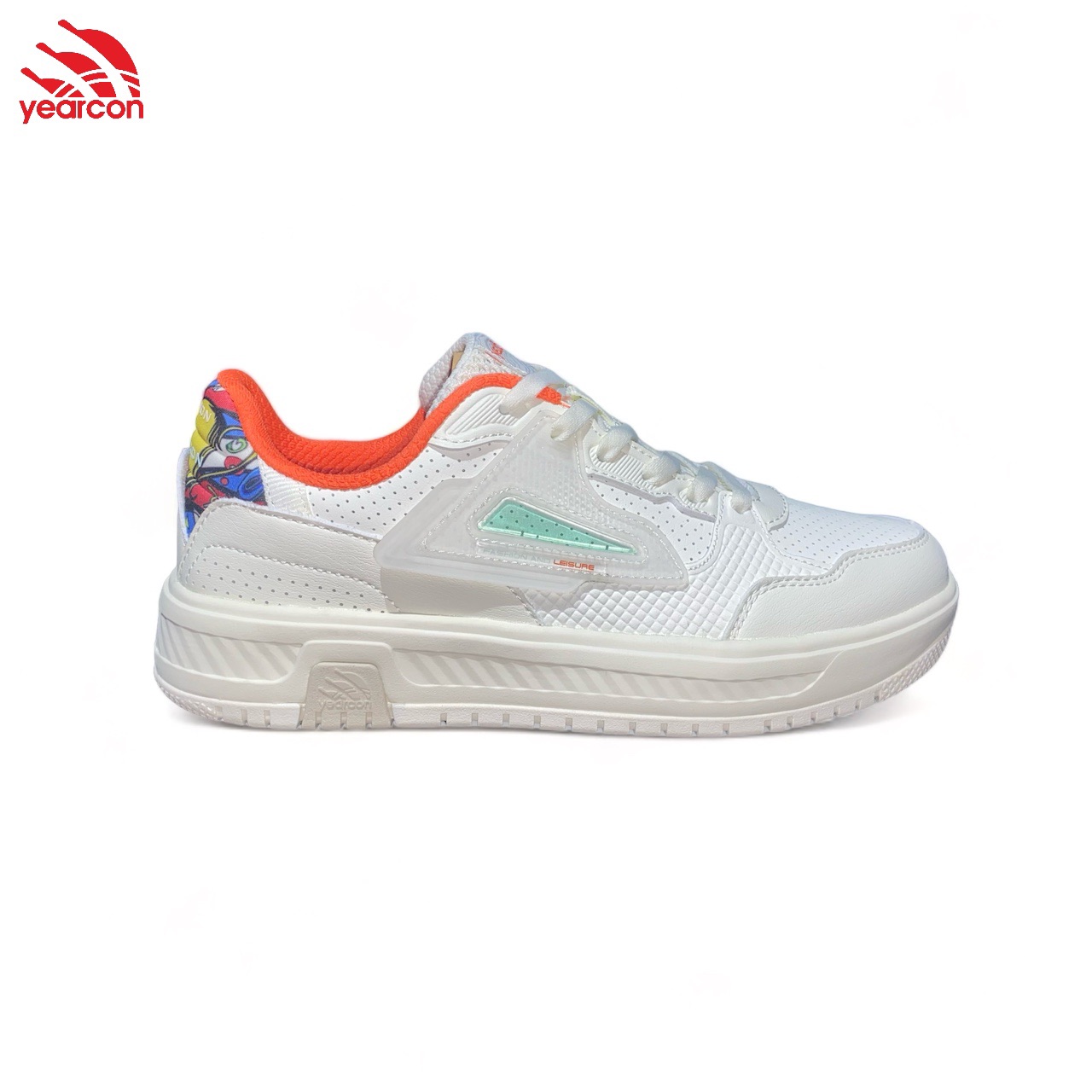 Yearcon Men's Sneakers - Comfortable Lace-Up Casual Shoes