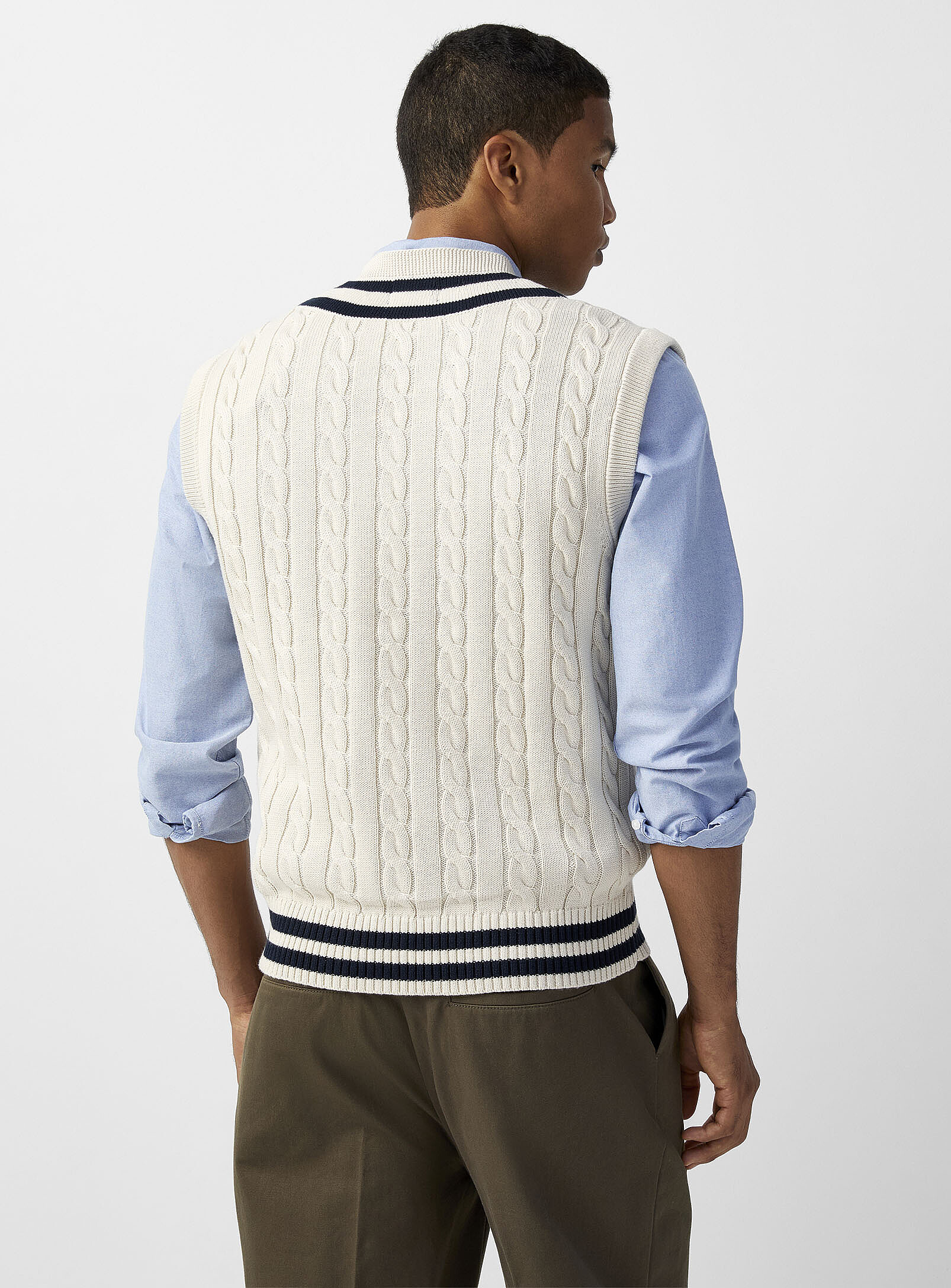Heritage Cable Knit Vest