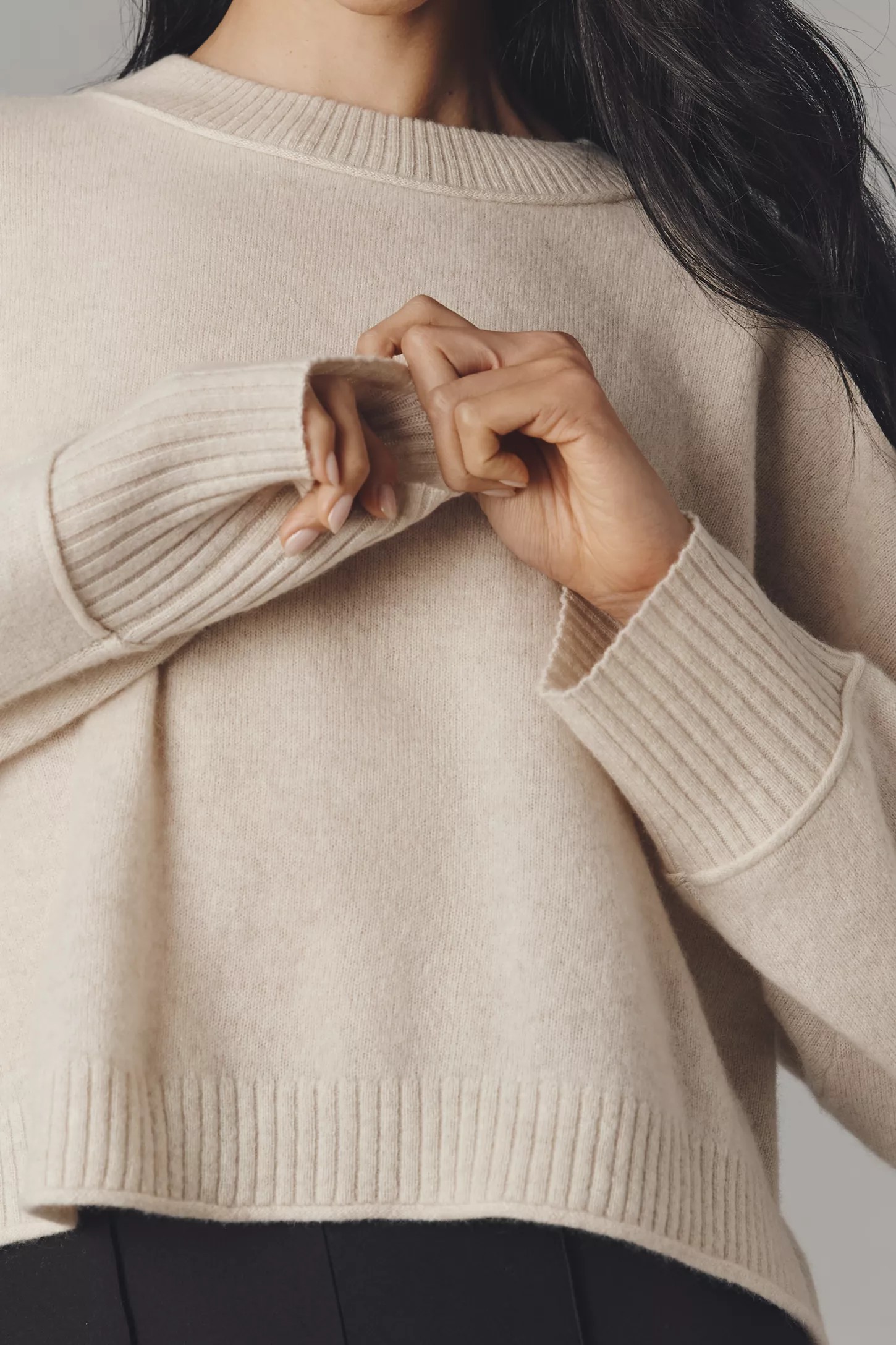 Cloud-Soft 100% Cashmere Crew-Neck Jumper