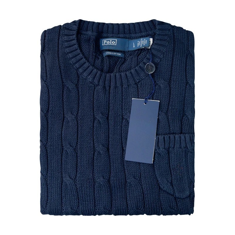 Women's Cable Knit Pima Cotton Polo T-Shirt