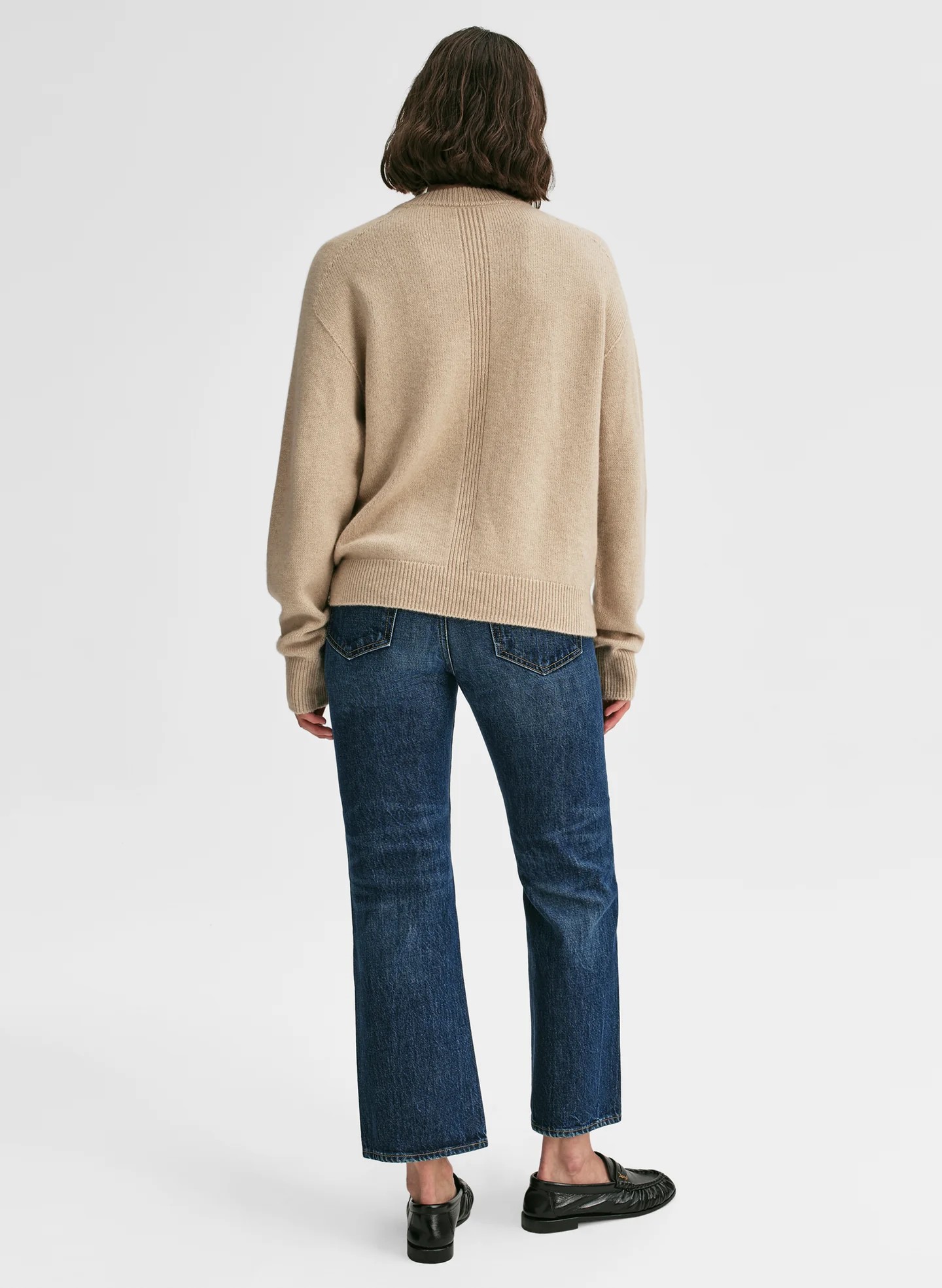 Cashmere Relaxed V-Neck Sweater