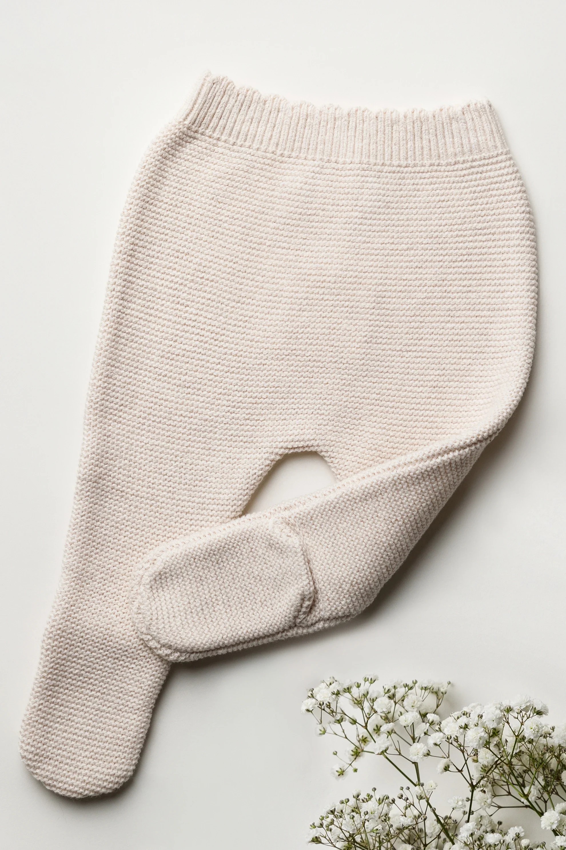 Oat Organic Cotton Newborn Jumper and Trouser Set