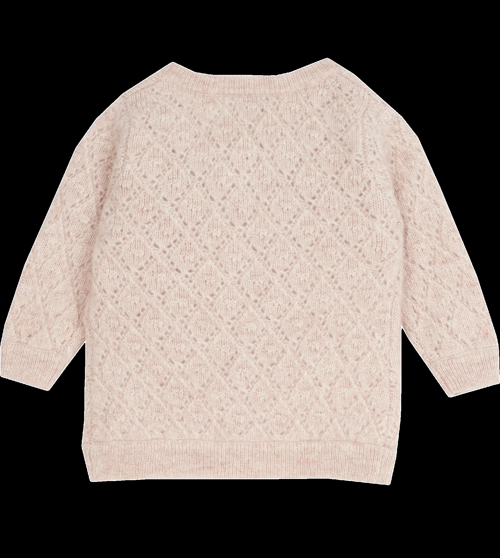 100% Cashmere Diamond Pattern Baby Cardigan