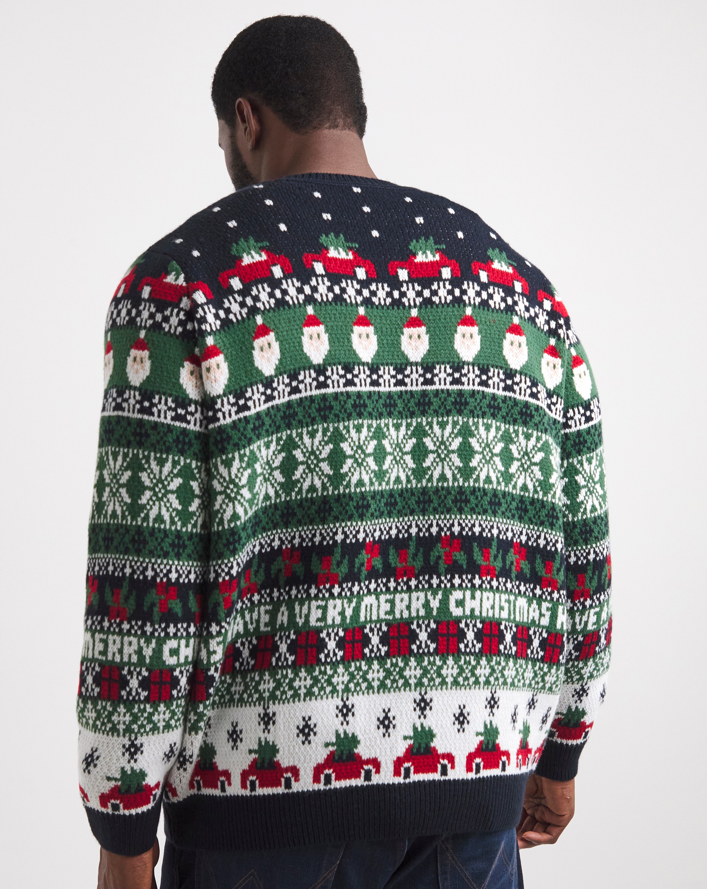 Classic Fair Isle Crew Neck Christmas Jumper