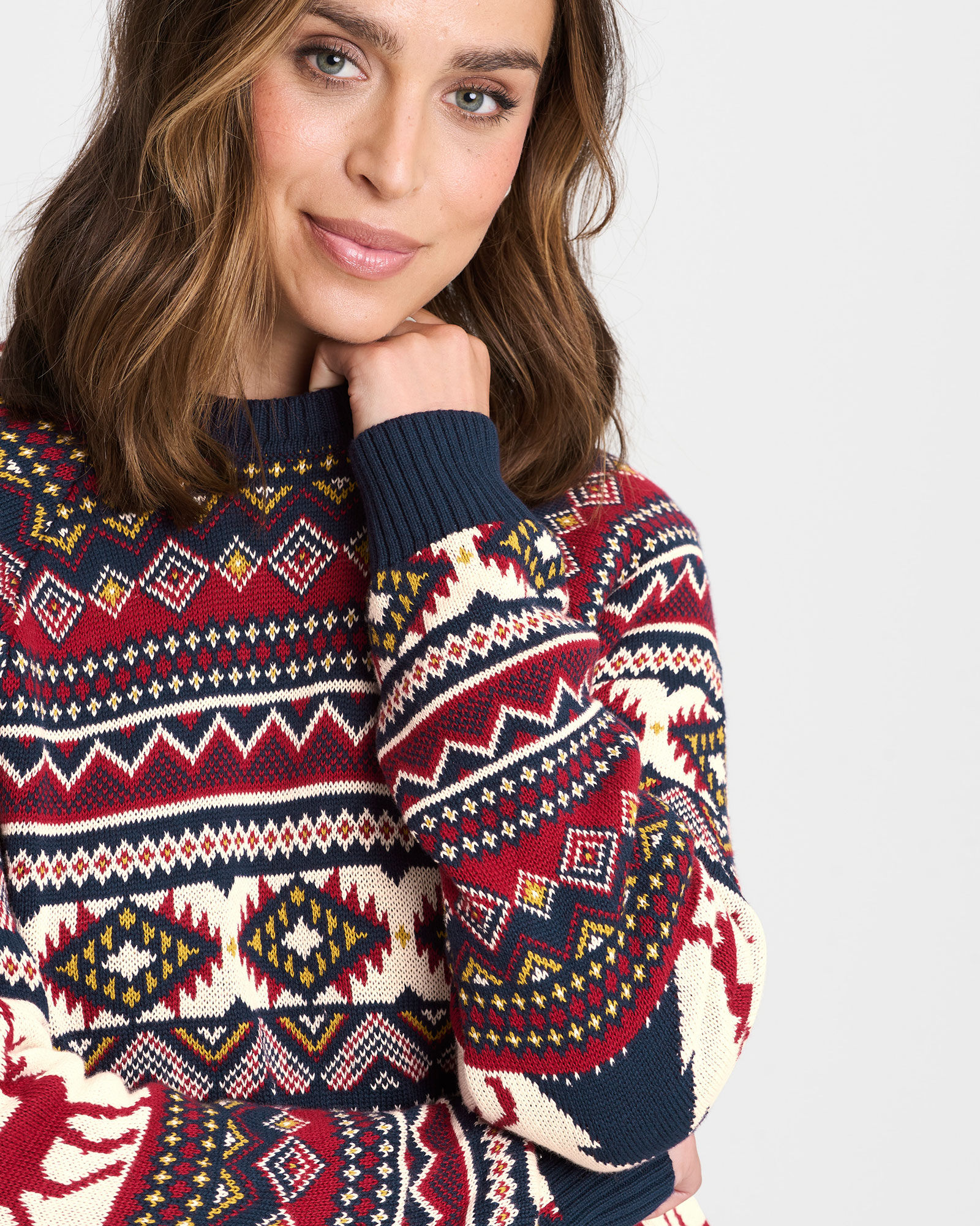 Cotton Novelty "Driving Home" Crew Neck Jumper