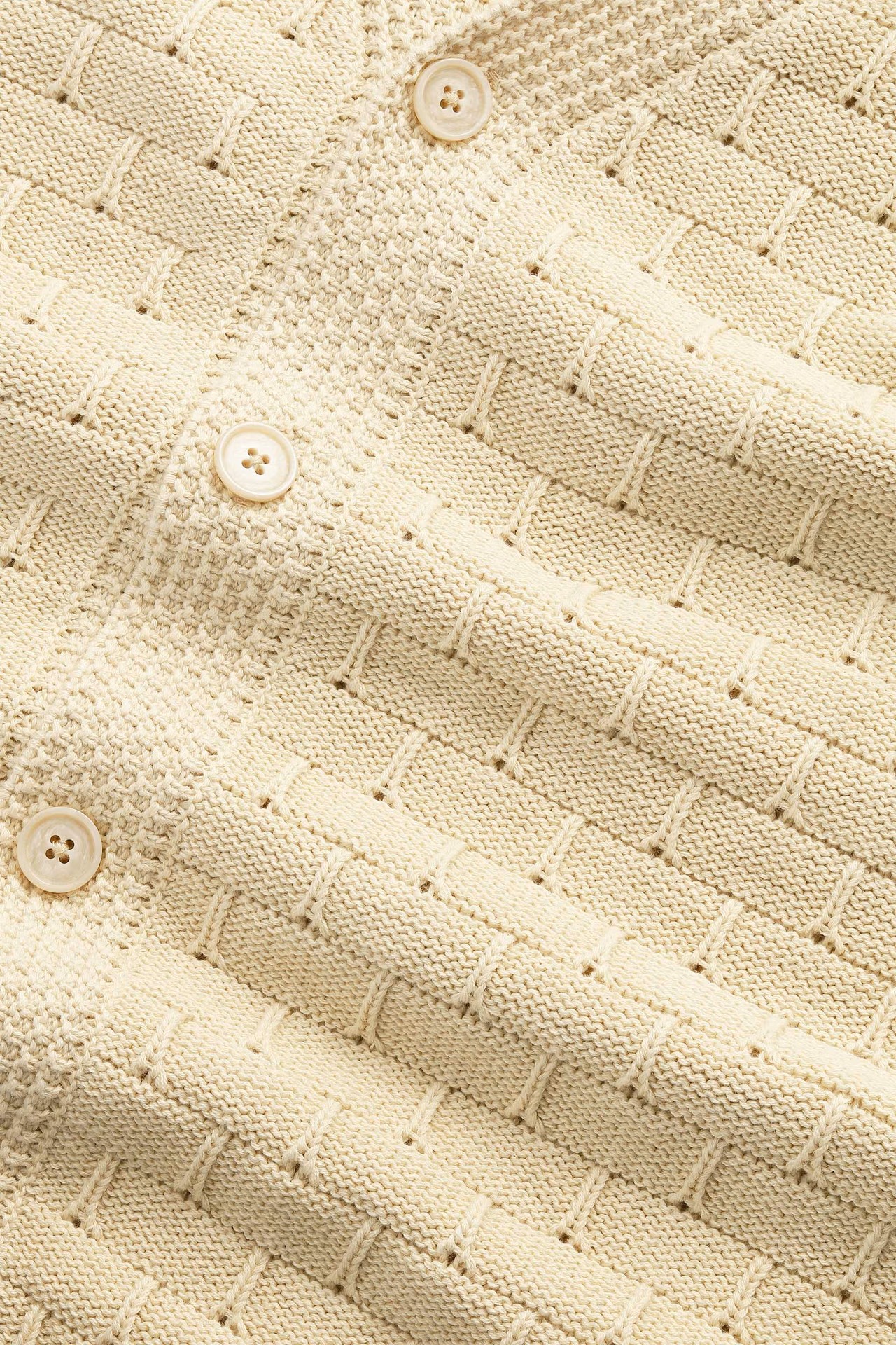 Organic Cotton Textured Layering Vest