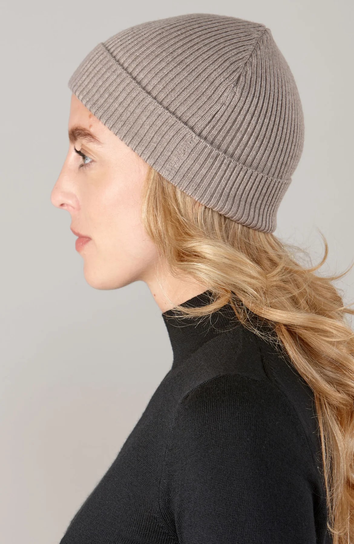 Premium Ribbed Extra Fine Merino Wool Beanie
