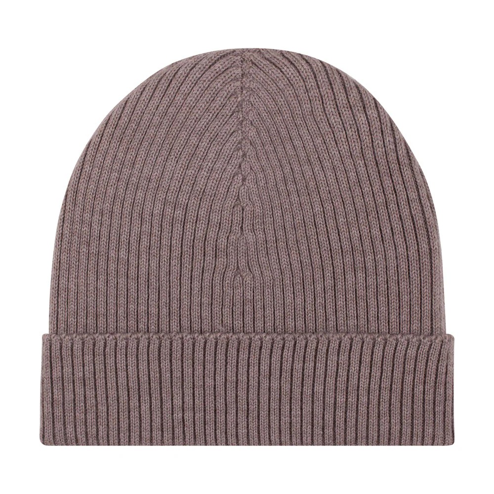 Premium Ribbed Extra Fine Merino Wool Beanie