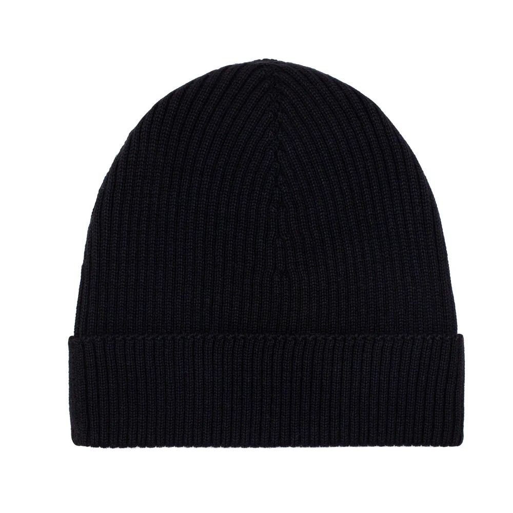 Premium Ribbed Extra Fine Merino Wool Beanie