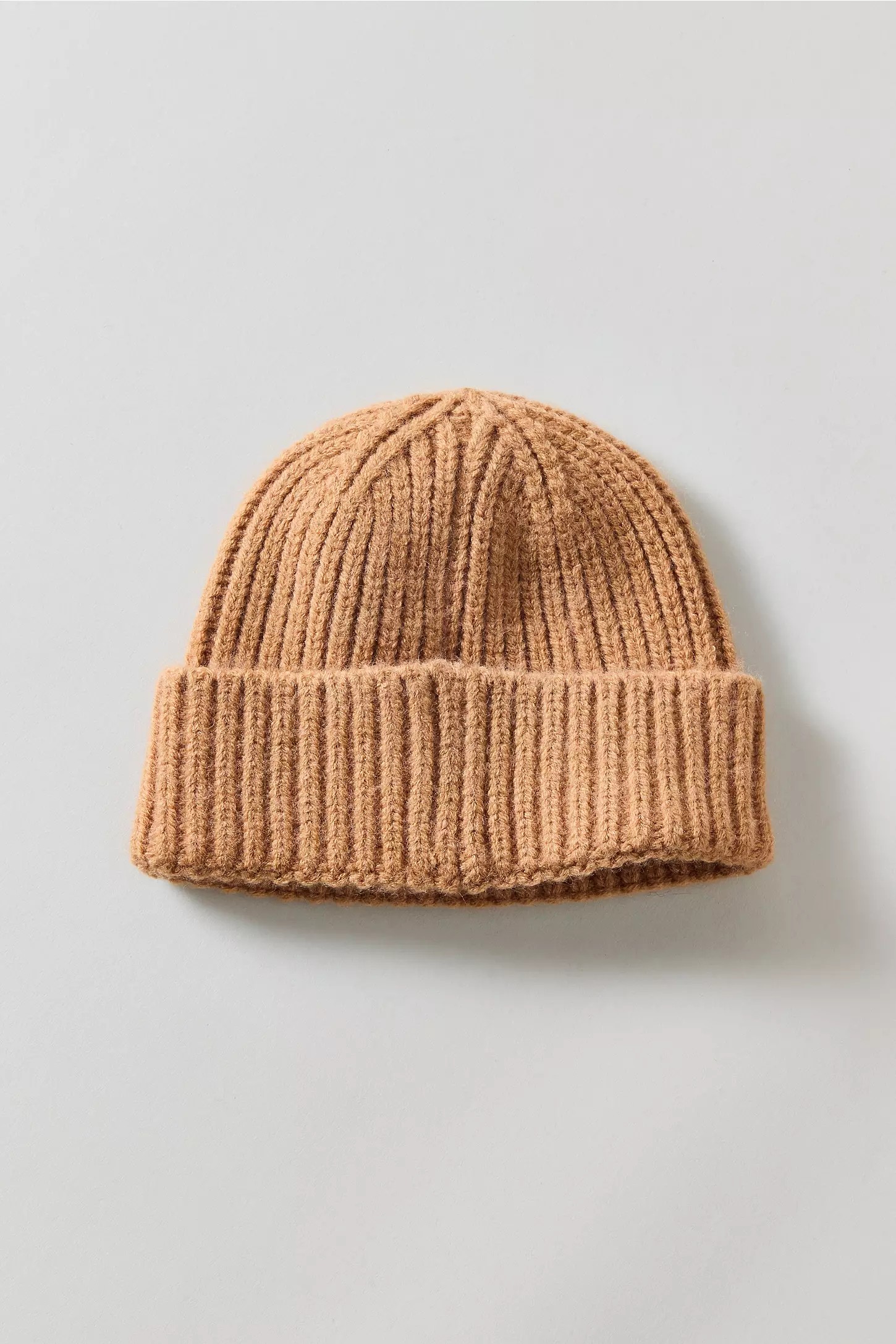 Premium Ribbed Short Roll Beanie