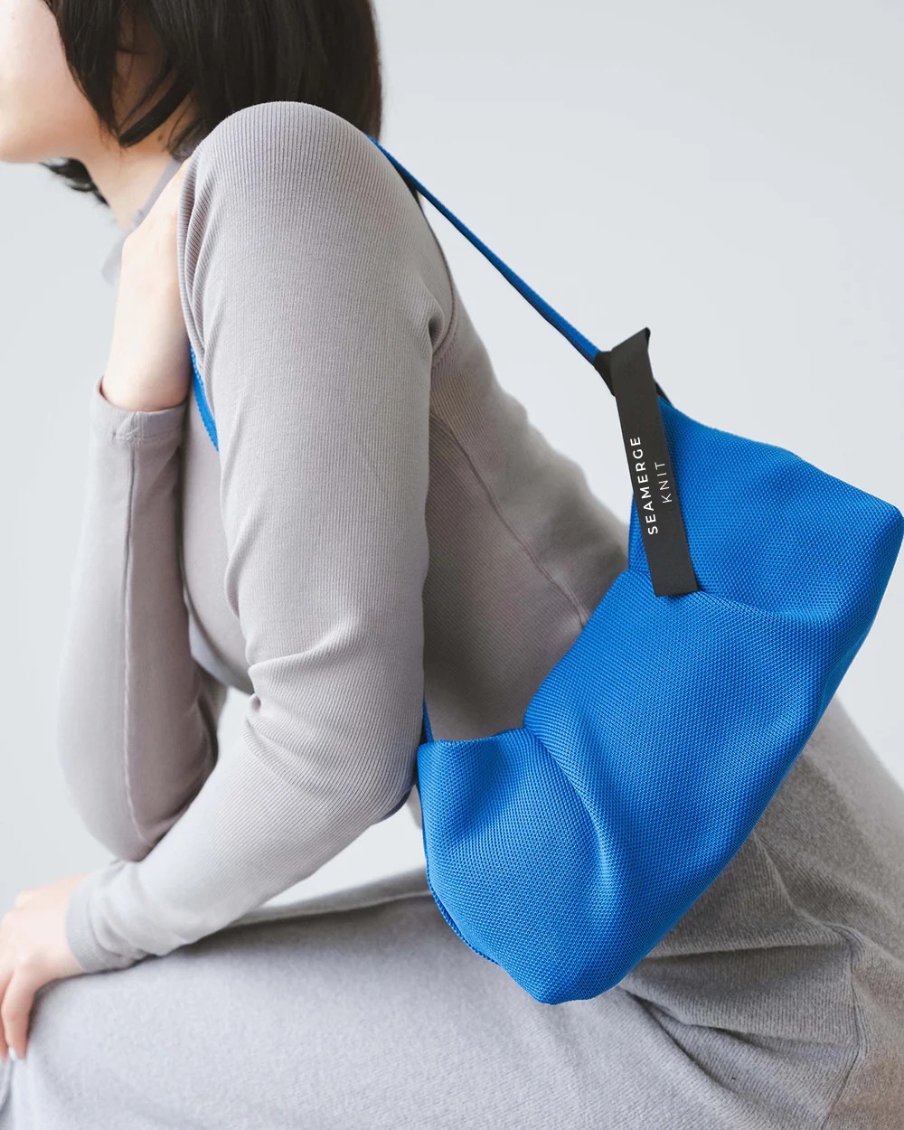 Ultra-Light Jacquard Knitted Recycled Polyester Handbag