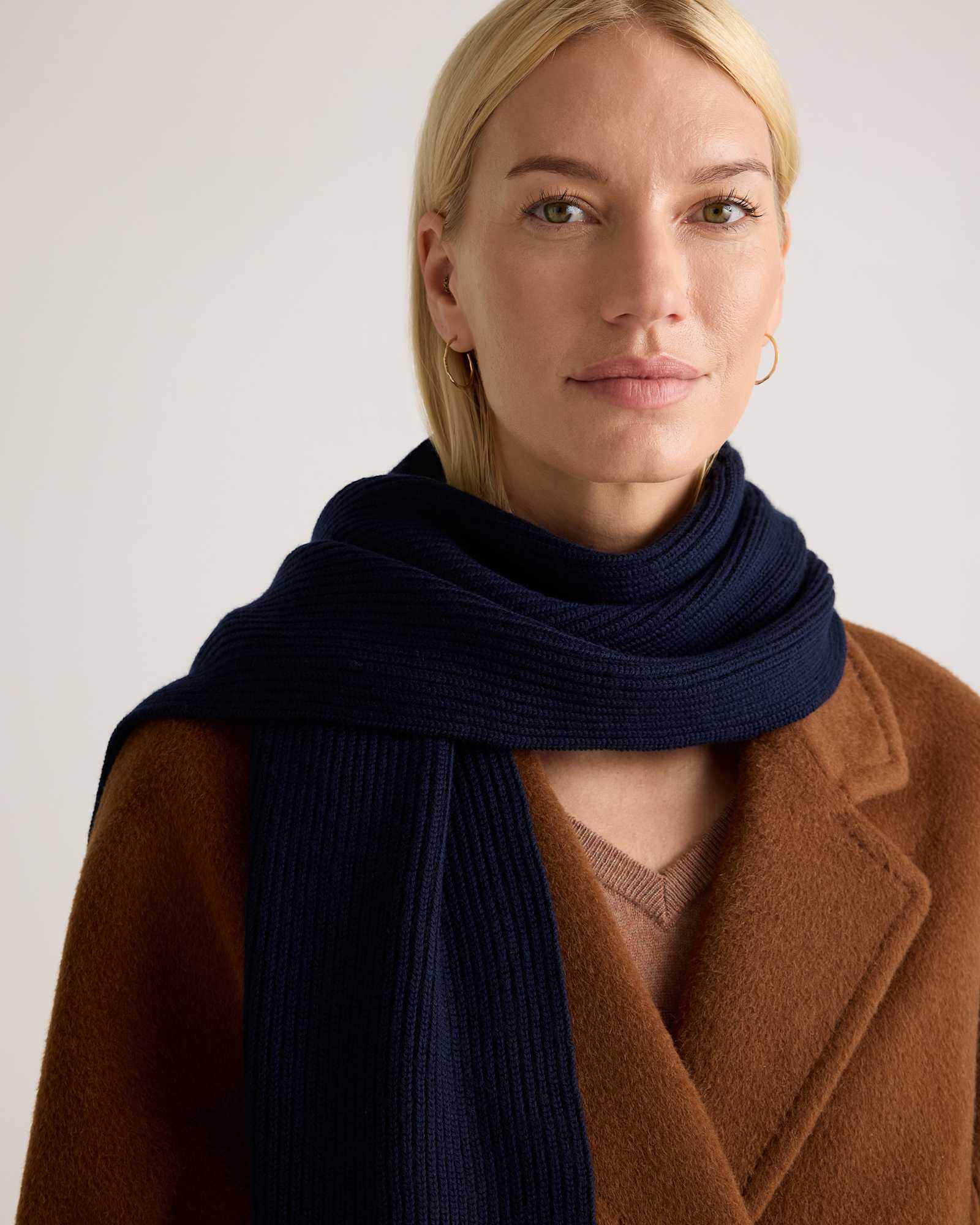 Premium Merino Wool Fisherman Scarf