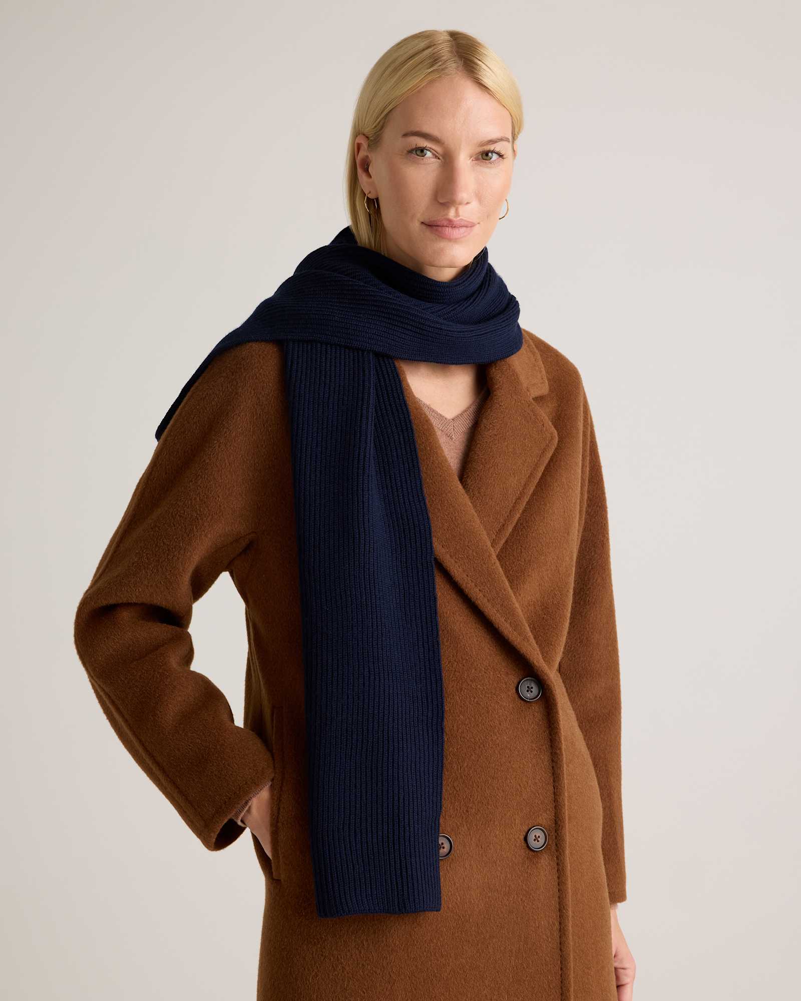 Premium Merino Wool Fisherman Scarf