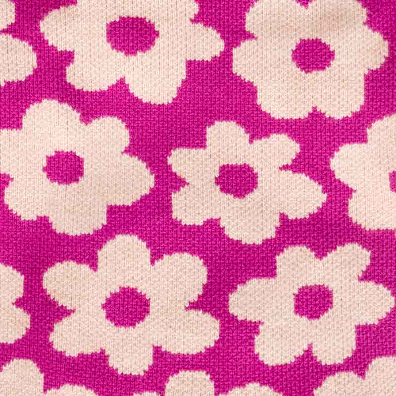 Spring Blossom Jacquard Pet Sweater