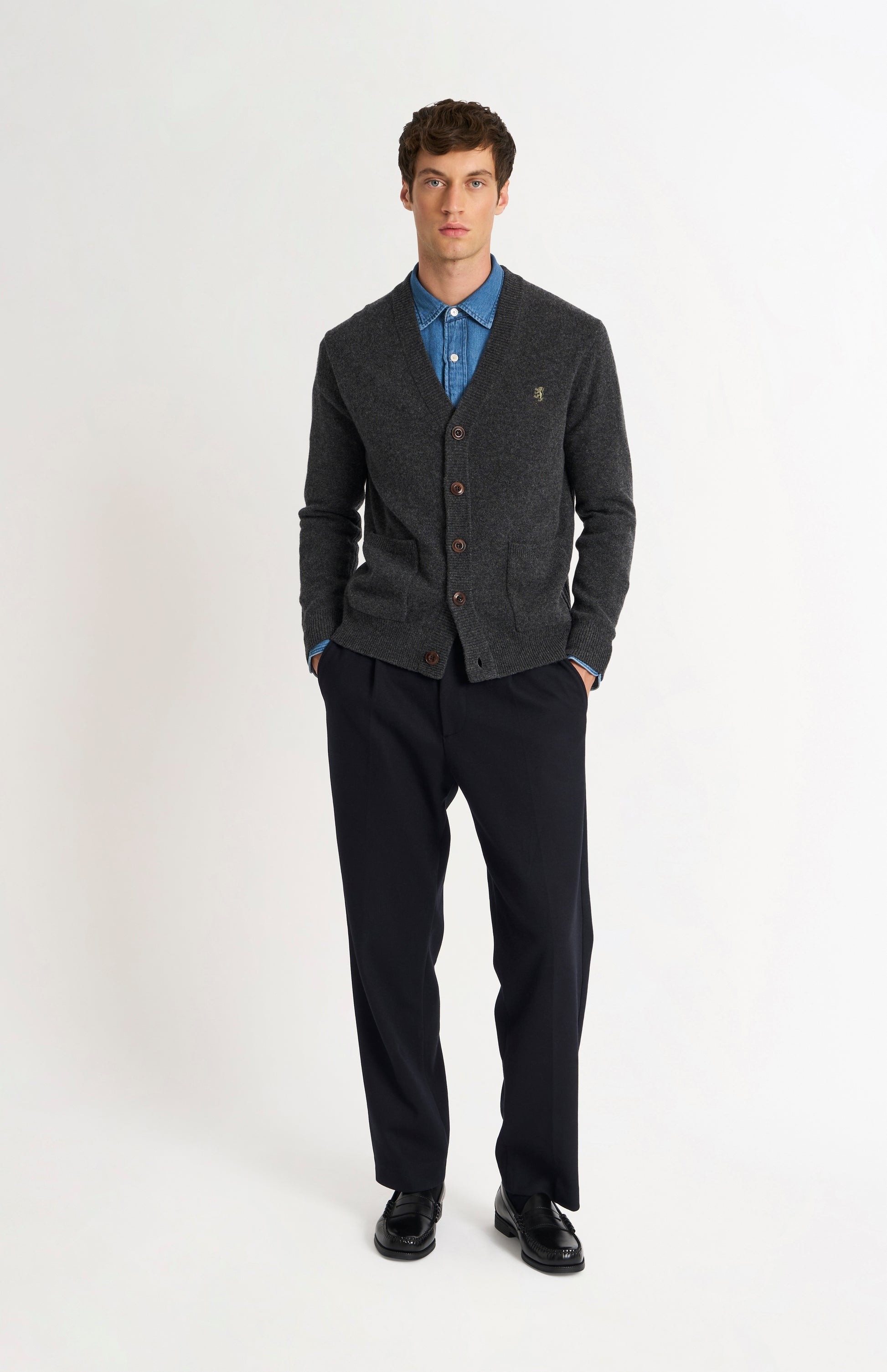 Classic Supersoft Lambswool Cardigan