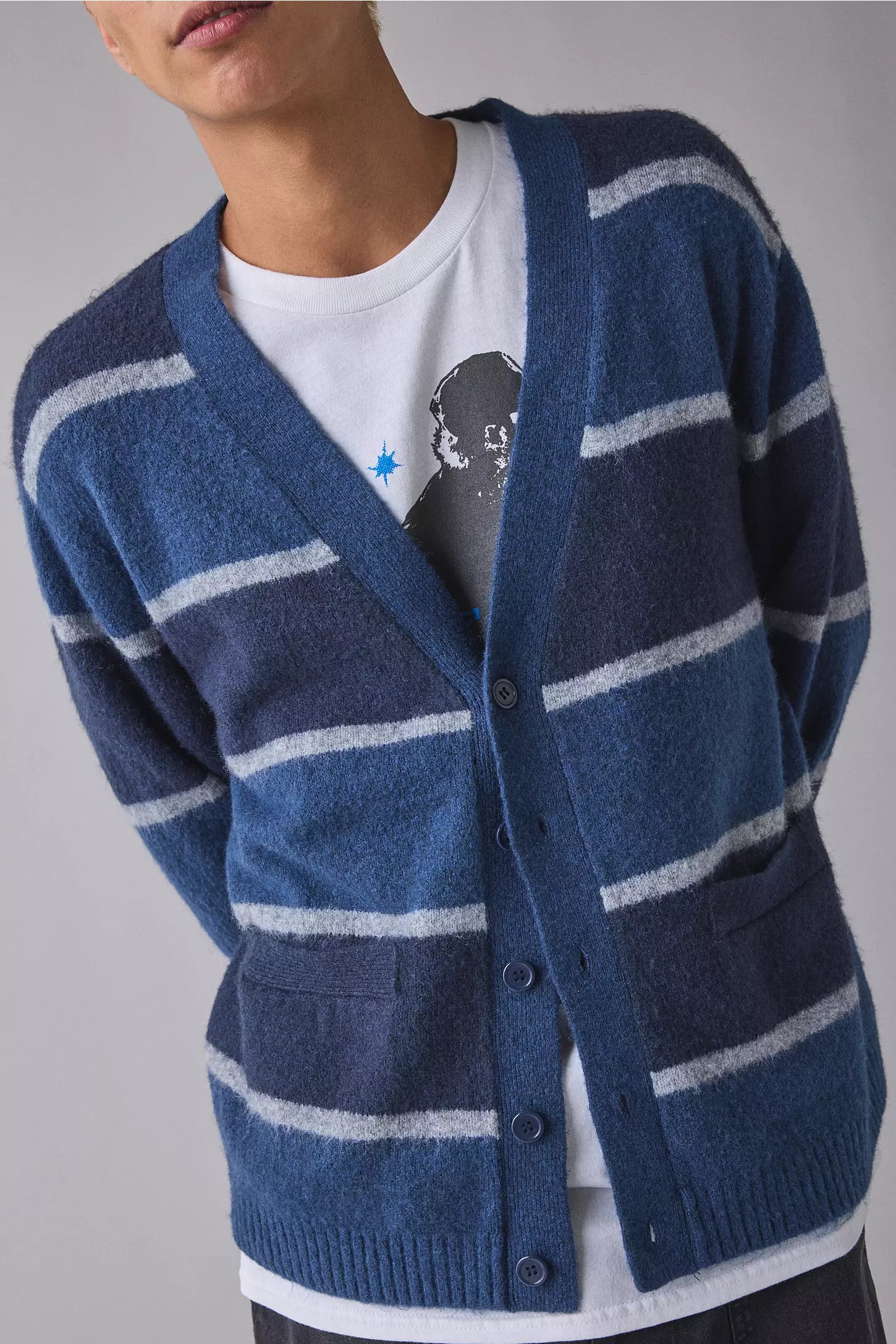 Essential Soft-Touch V-Neck Cardigan