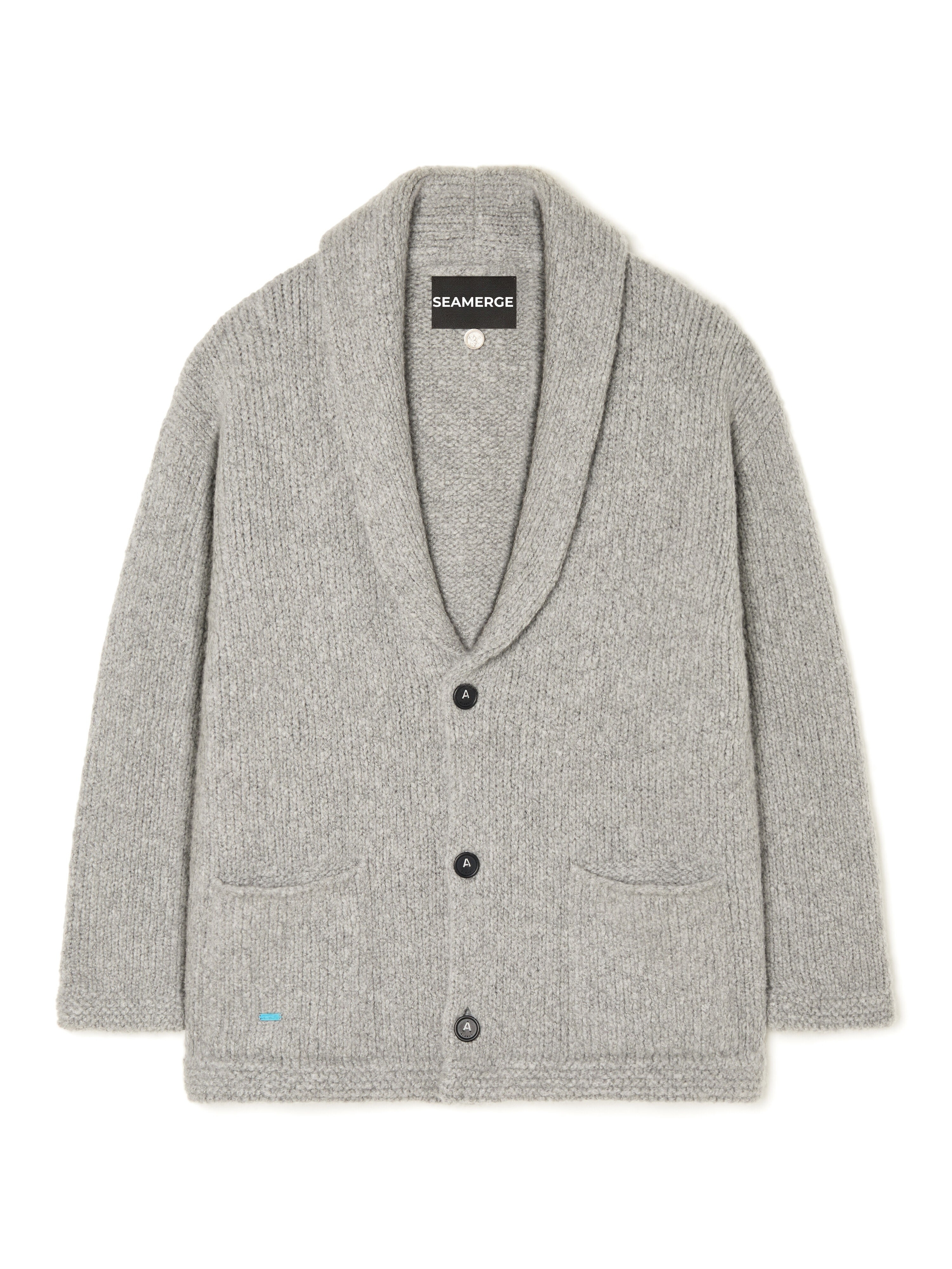 Luxury Cashmere-Silk Ribbed Cardigan