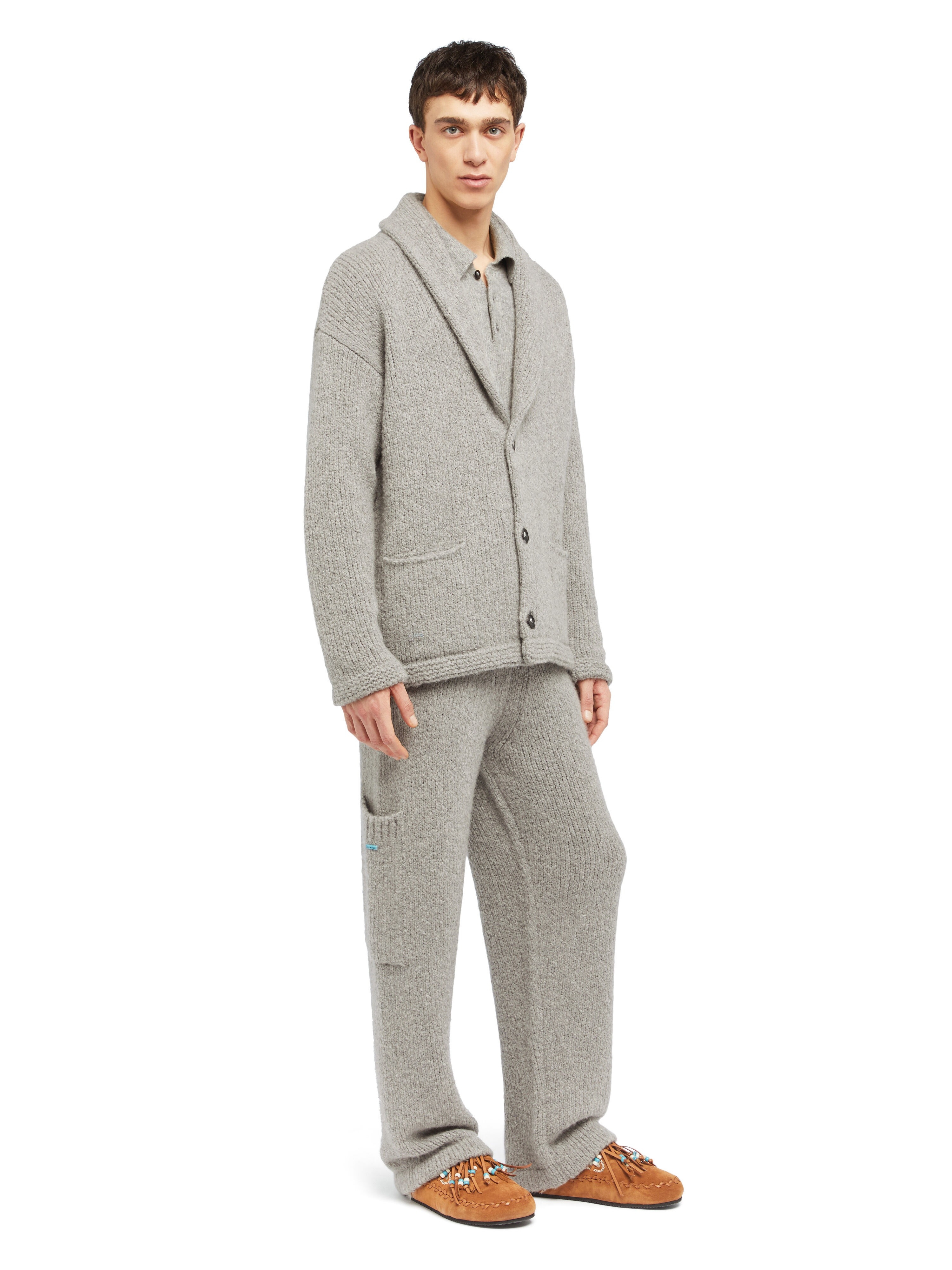 Luxury Cashmere-Silk Ribbed Cardigan