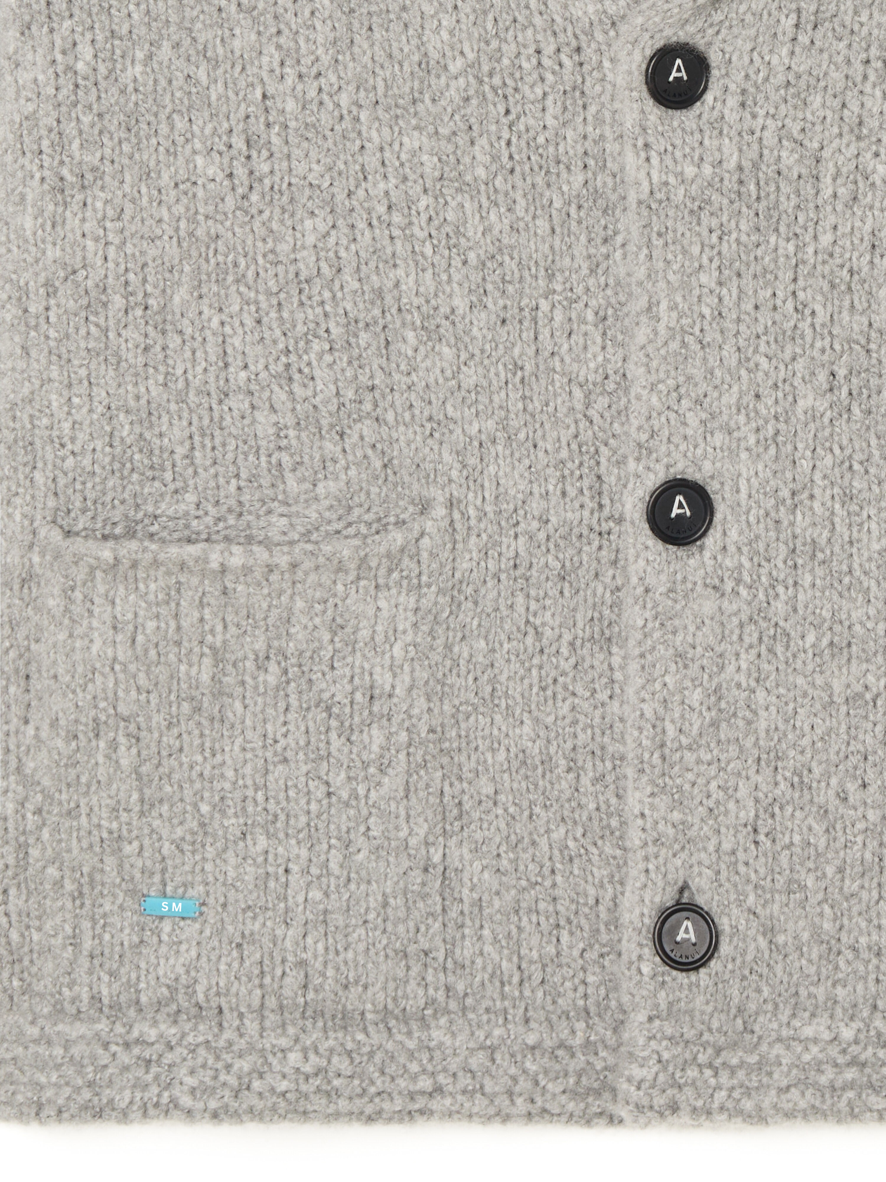 Luxury Cashmere-Silk Ribbed Cardigan