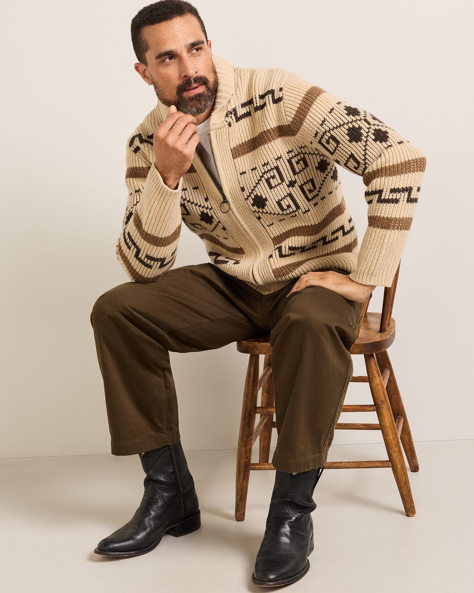 Westerley Heritage Lambswool Cardigan